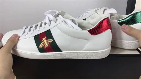 gucci sneakers ace replica|original gucci bee sneakers.